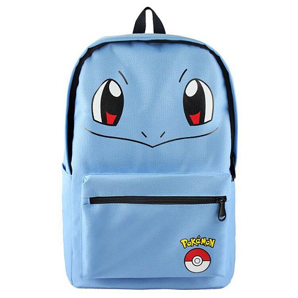 Mochila Escolar Pokémon - Squirtle