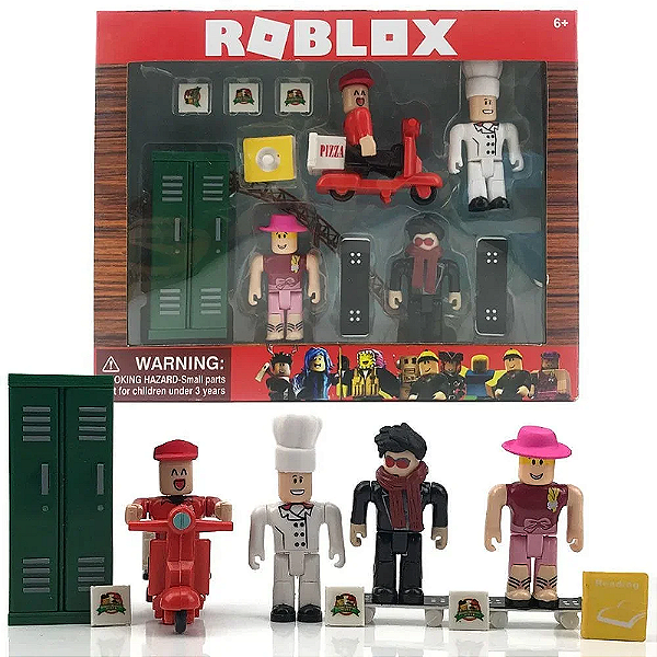 Pack Bonecos Roblox pizza shop - Games