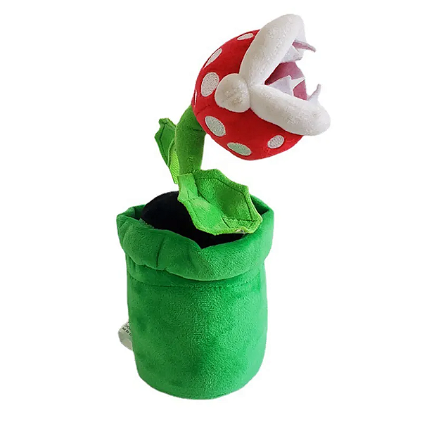 Pelúcia Planta Pakkun - Super Mário Bros