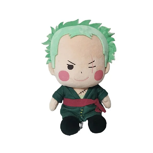 Pelúcia Roronoa Zoro Mangá - One Piece