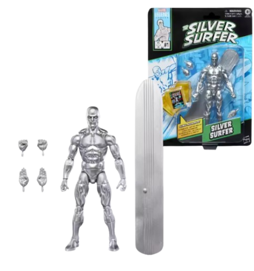 Surfista Prateado Marvel Legends - Original Hasbro