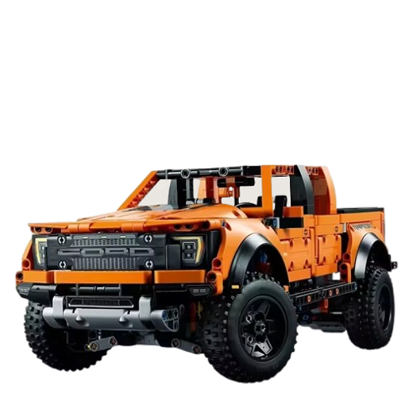 Carro de Corrida Tech Raptors F150 - Blocos de Montar