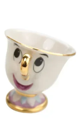 Porcelana Chip - A Bela e A Fera