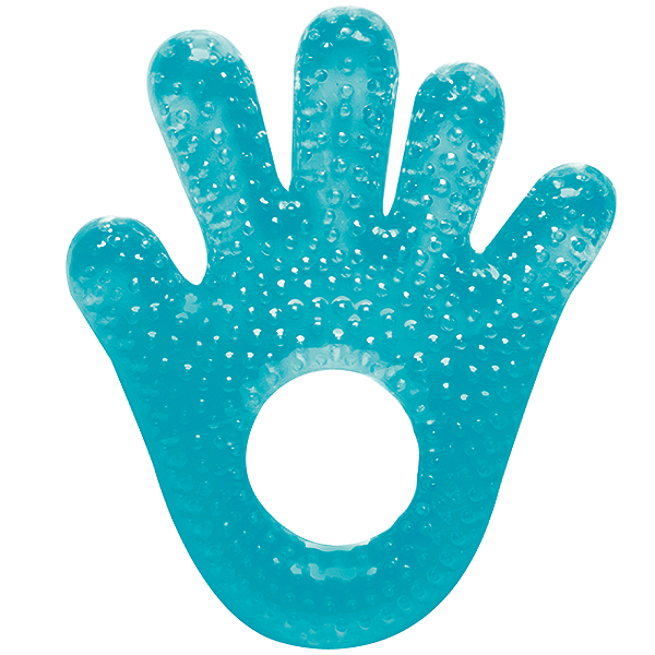 Mordedor com Agua Mãozinha - Azul