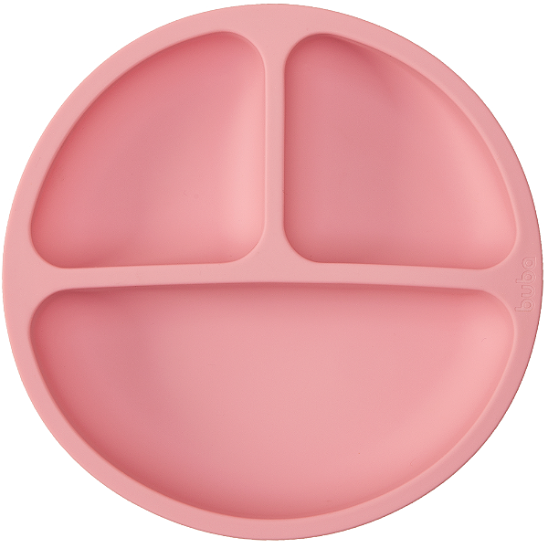 Pratinho em Silicone com Ventosa - Rosa