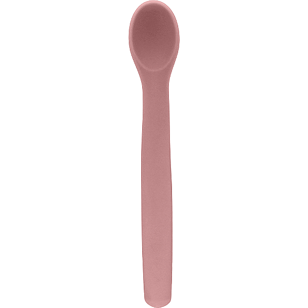 Colher Flexivel em Silicone - Rosa