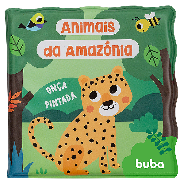 Livrinho de Banho - Animais da Amazônia