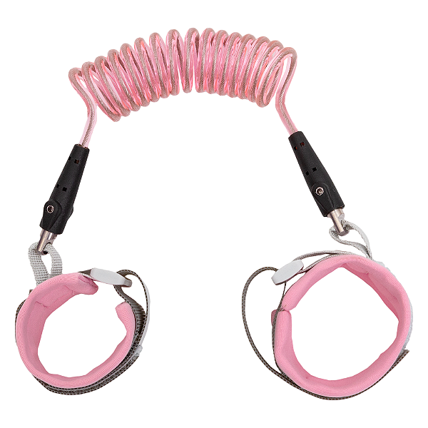 Cordao de Seguranca para Pulso - Rosa