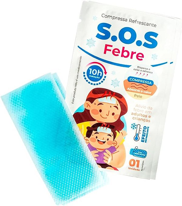 SOS Febre Adultos e Crianças (Alivio de Febre) com 2 unidades