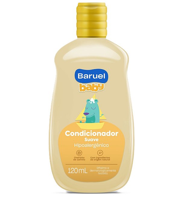 Condicionador Suave, 120ml - Baruel Baby