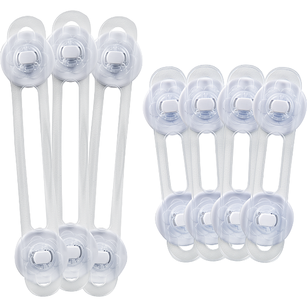 Kit 7 Travas Flexíveis Multiuso Buba