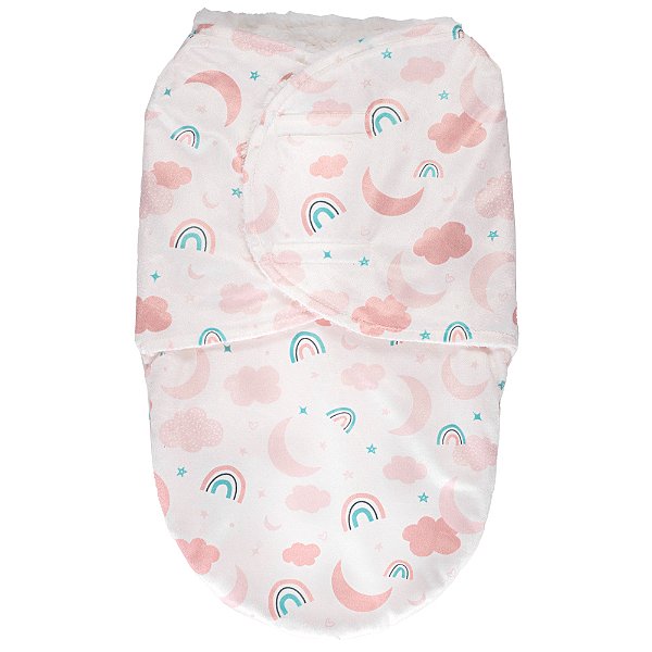 Saco de Dormir Super Soft Estampado, Rosa - Buba