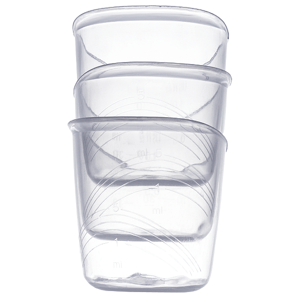 Kit Copo Alimentador Graduado, 3 unidades - Buba