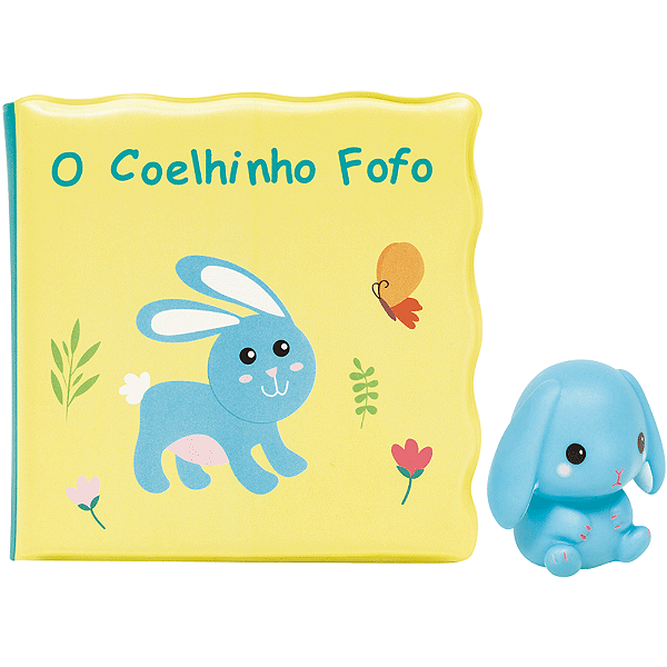 Livrinho de Banho, O Coelhinho Fofo + Coelhinho - Buba
