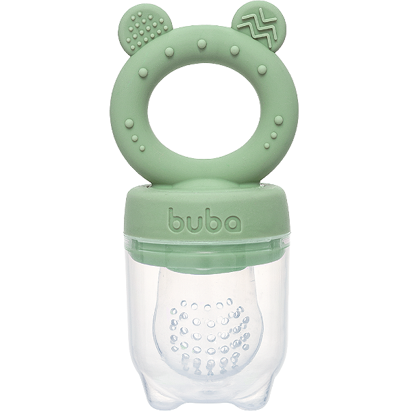 Porta-Frutinhas em Silicone Ursinho Verde - Buba