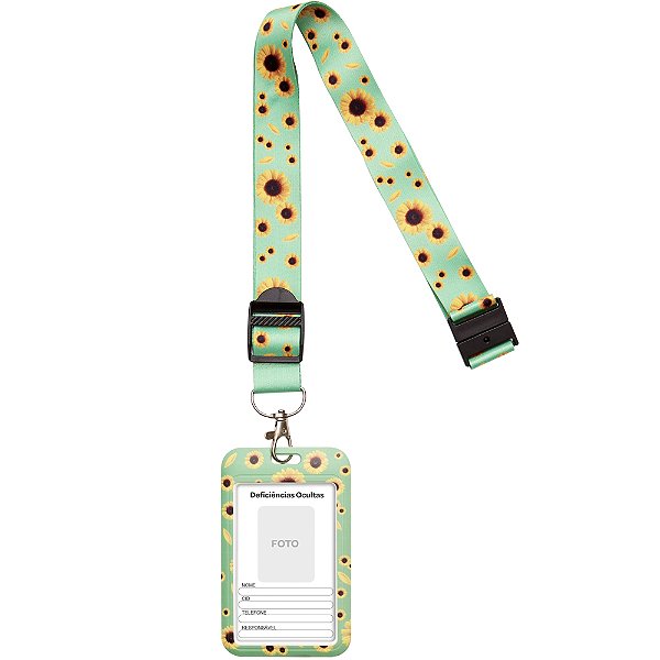 Crachá de Identificação Deficiências Ocultas - Buba