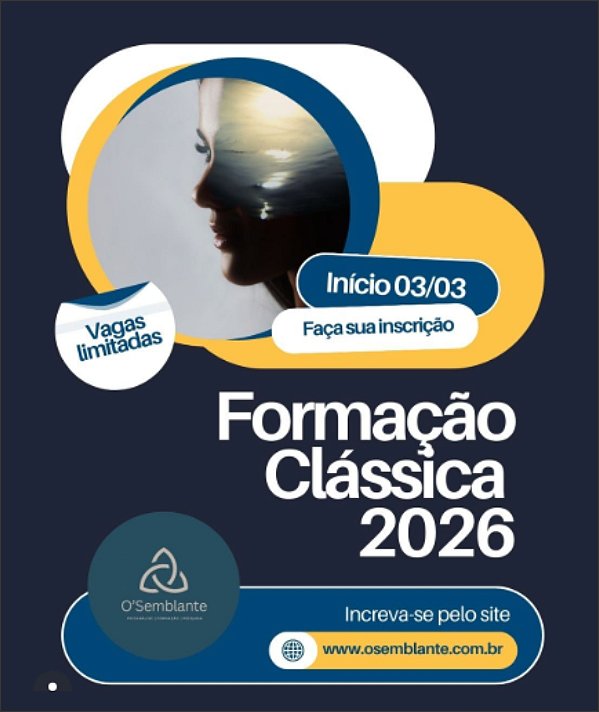 Matrícula - Formação Psicanalítica Clássica 2026