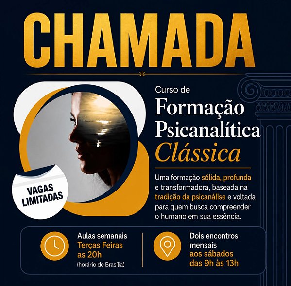 Matrícula - Formação Psicanalítica Clássica 2026