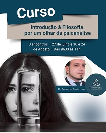 Assistir à Gravação - Introdução à Filosofia por um Olhar da Psicanálise