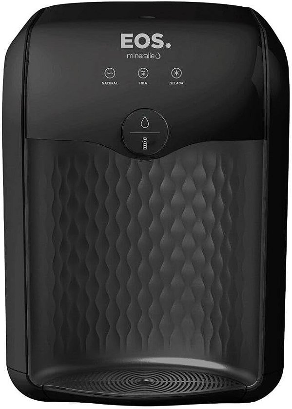Bebedouro e Purificador EOS Premium Preto EPE01P Bivolt