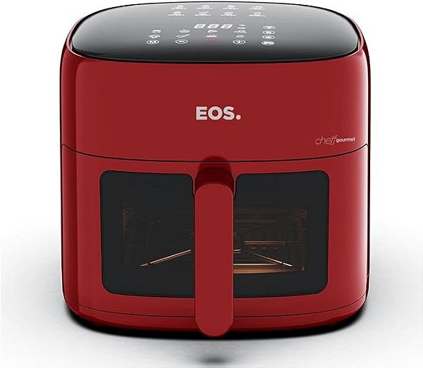 Air Fryer EOS Chef Gourmet 6.2L Digital Vermelho EAF60V 127V