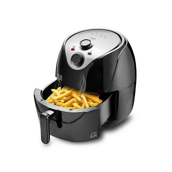 Fritadeira Elétrica Air Fryer  6,5L 220V Preta Multi - GO218