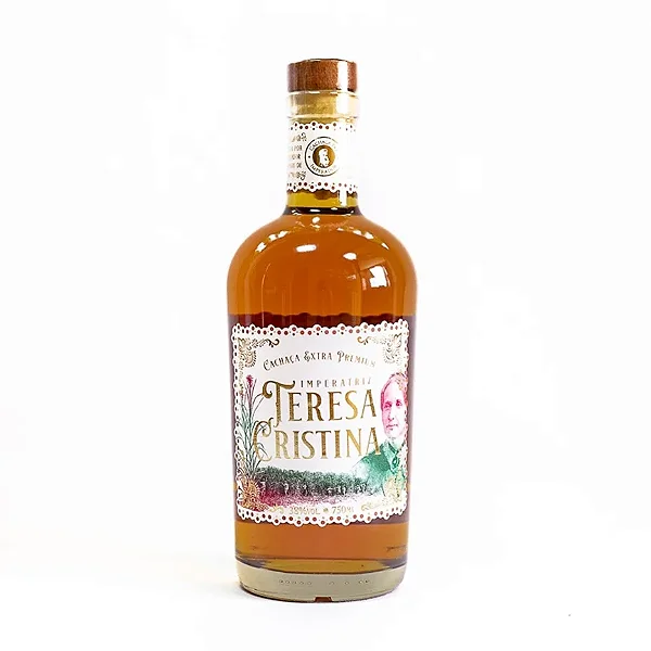 Cachaça Ouro Extra Premium Reserva Teresa Cristina 750Ml