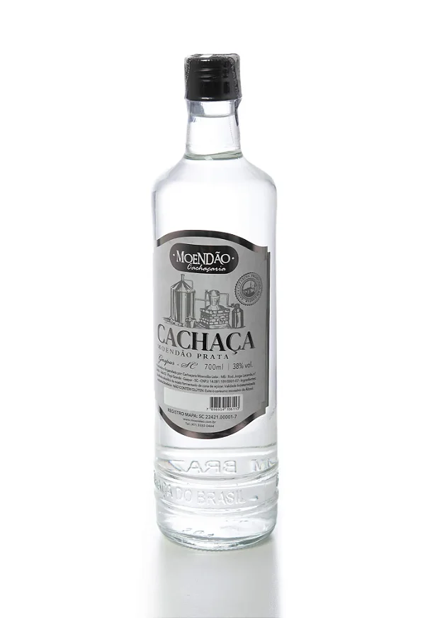 Cachaça Artesanal Moendão Prata 700ml
