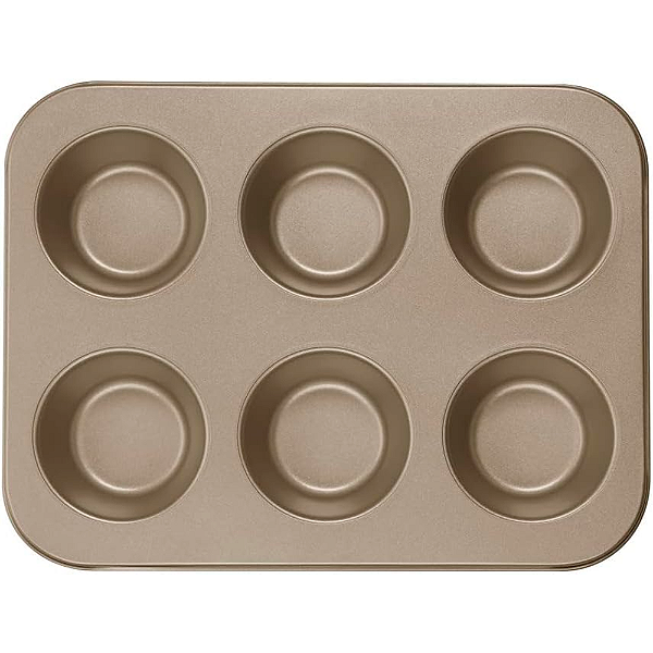 Forma Cupcake Cuisinart 6 Espaços Champanhe Amb-6Jmpch