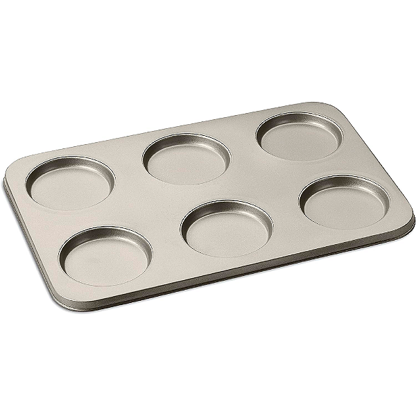 Forma Cupcake Cuisinart  6 Espaços Champanhe Amb-6Mtpch