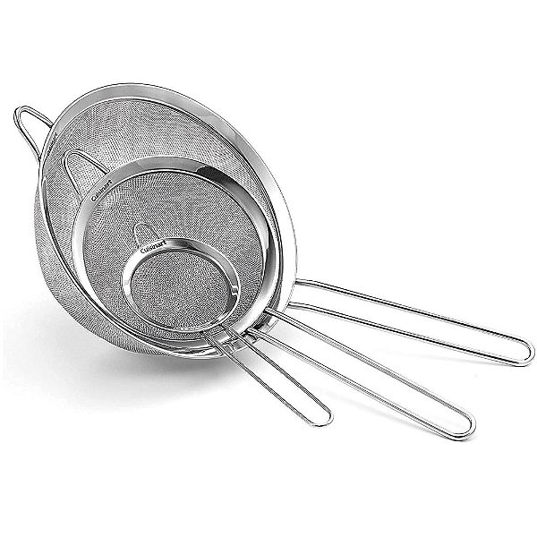 Conjunto De Peneira Inox Cuisinart 3 Peças Ctg-00-3Ms