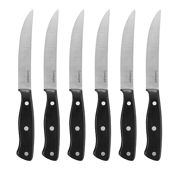 Conjunto De Facas Cuisinart Preto 6 Peças  C77Tr-S6Sk