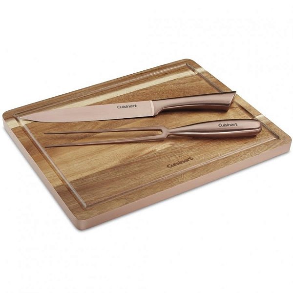 Conjunto Churrasco Cuisinart Ouro Rose Tabua 3P  C77Sscs-3P