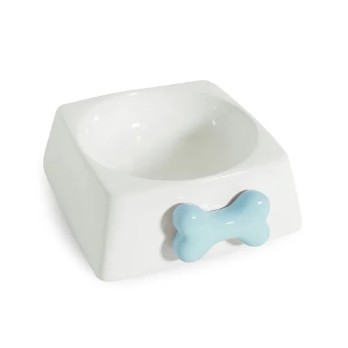 Comedouro Porcelana Cão Azul 300ML