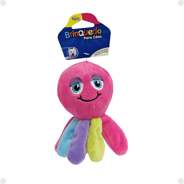 Brinquedo Pelúcia Polvo Arco-Iris