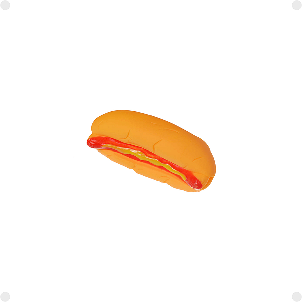 Brinquedo Vinil Hot Dog Pequeno
