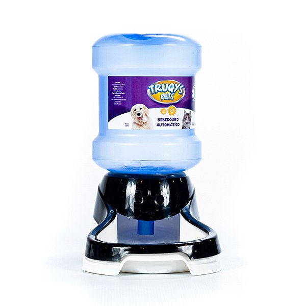 Bebedouro Automático BIG 2 Litros Truqys Preto