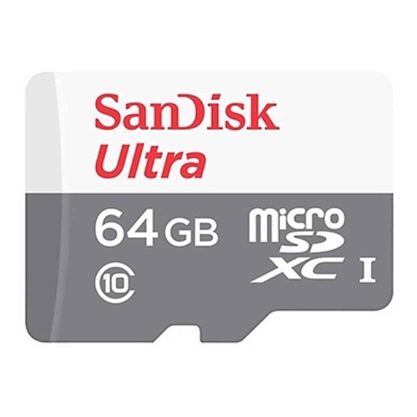 Cartão de Memória Sandisk Ultra 64GB - 100MB
