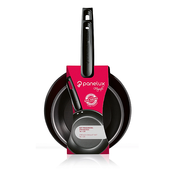 Kit Frig Franc Alum Aa 16+20cm Magnific Grafite Panelux Grafite