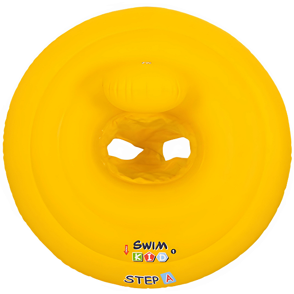 Assento de Perninhas Inflavel Jilong Baby Amarelo 69cmx69cm