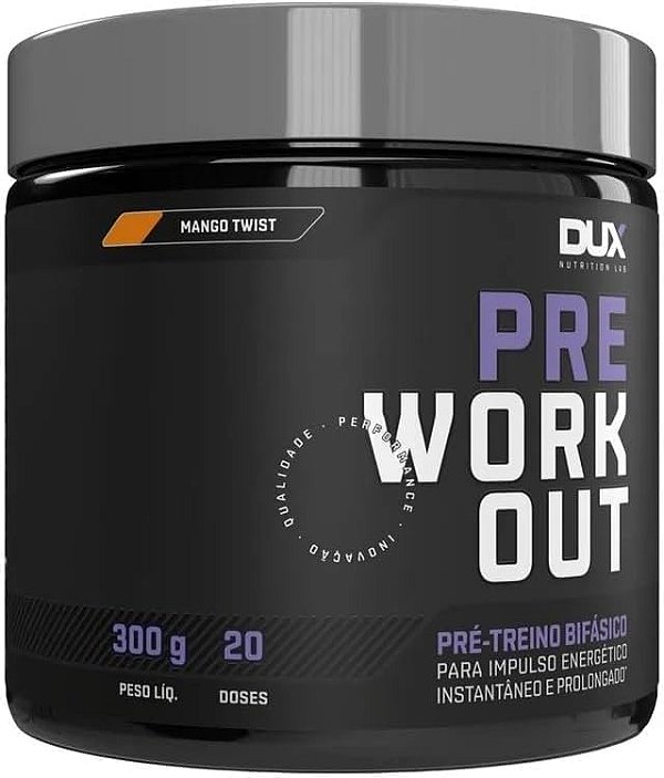 Pre Workout Bifásico DUX 300G Mango Twist