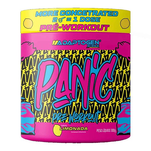 Panic Pré-Treino Limonada 300G