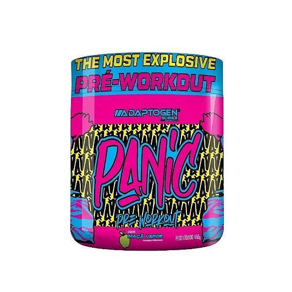 Panic Pré-Treino Maça Verde 300G