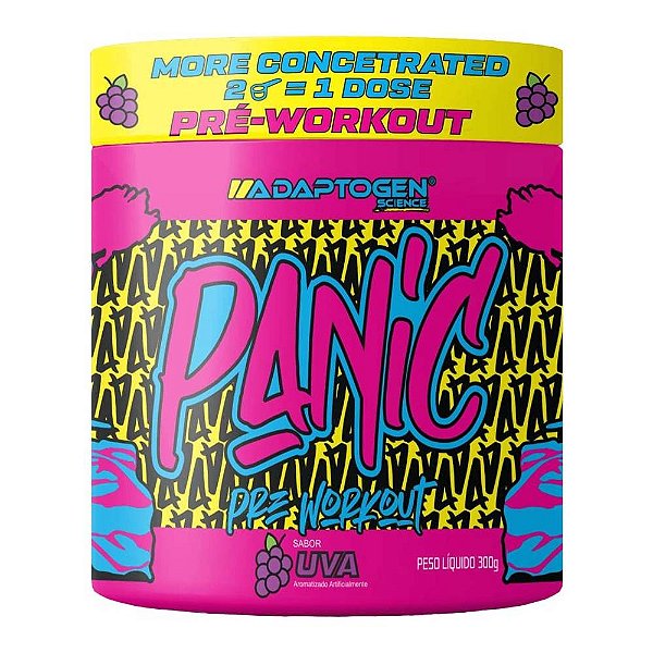 Panic Pré-Treino Uva 300G