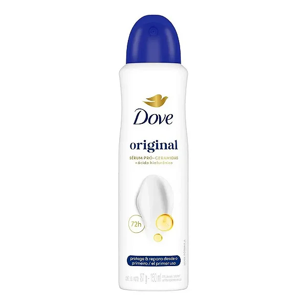 Desodorante aerossol Dove Original 150ml