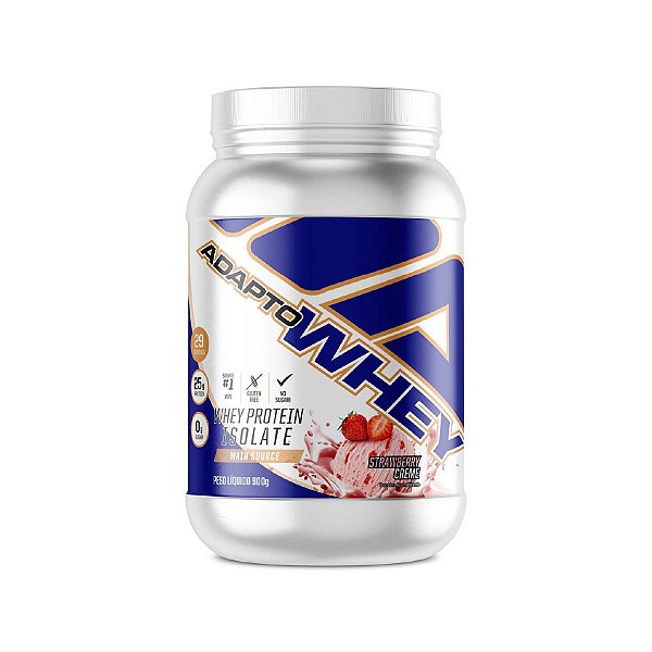 Adapto Whey Morango 900G