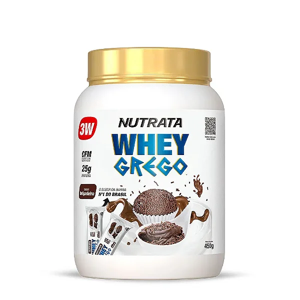 Whey Grego Brigadeiro 450G