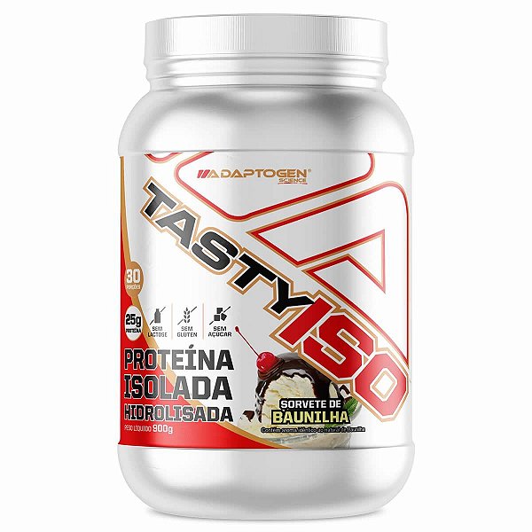 Tasty Iso Sorvete de Baunilha 900G