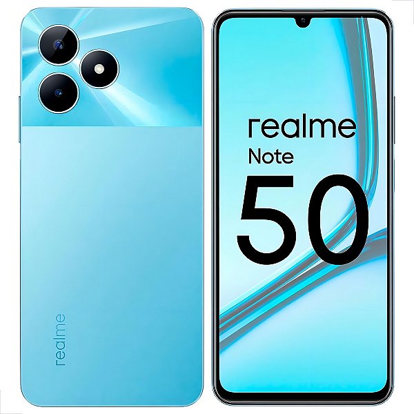 Smartphone Realme Note 50 3GB 64GB Azul - Recondicionado