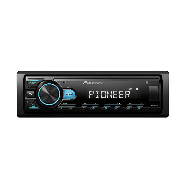 Rádio Pionner Mvh-145br Mp3 Player Som Automotivo Usb Bt